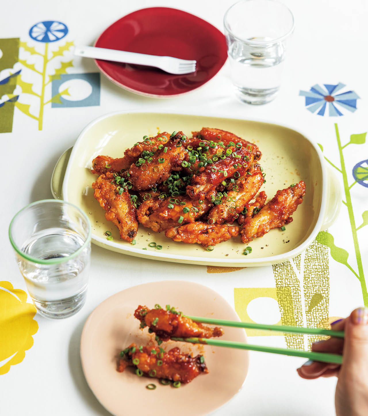 サクサク甘辛チキン