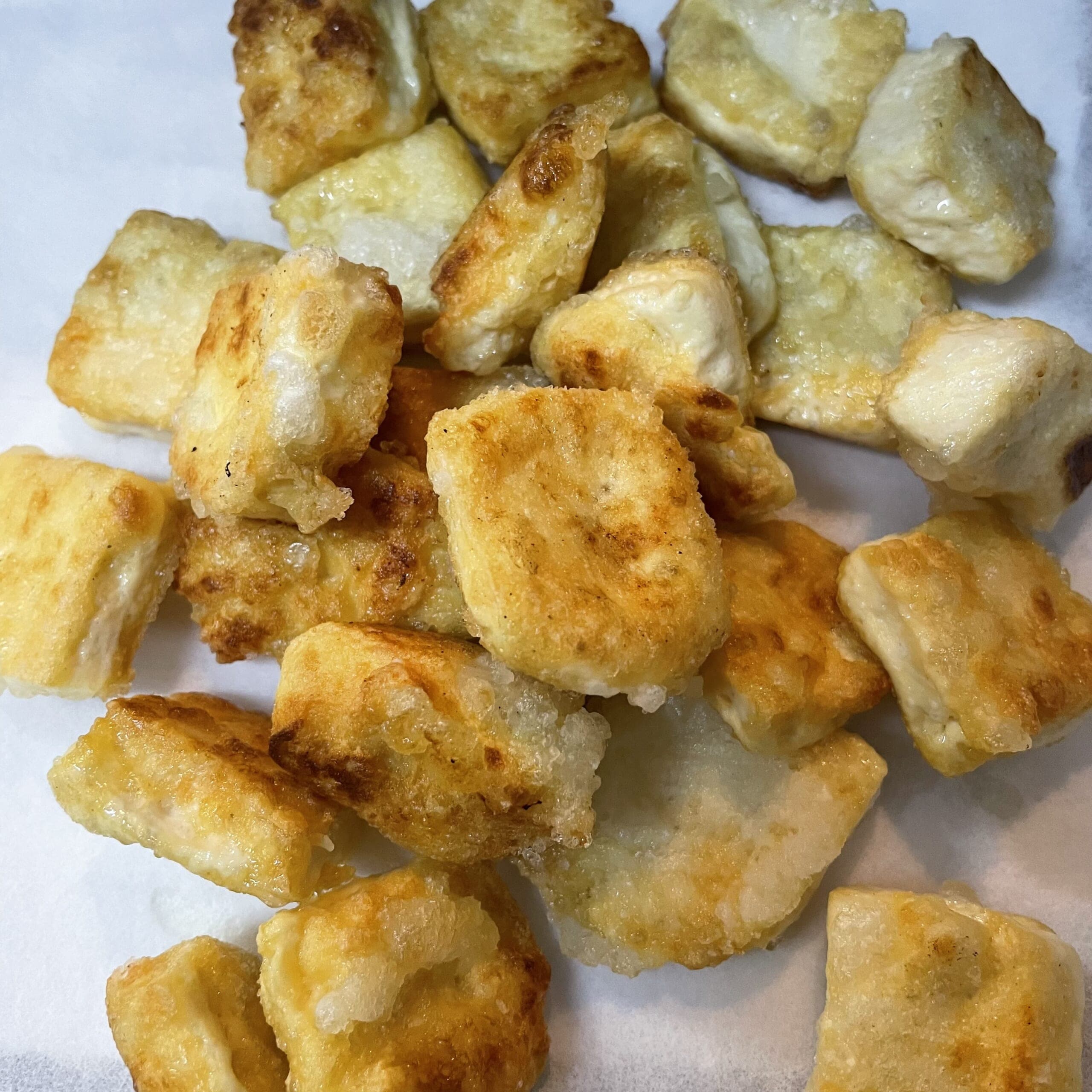 揚げ出し風豆腐。コウケンテツさんのレシピ。