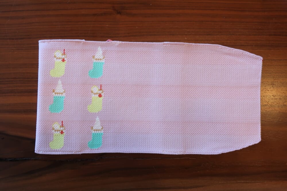 コメダ珈琲　ニットブックカバー