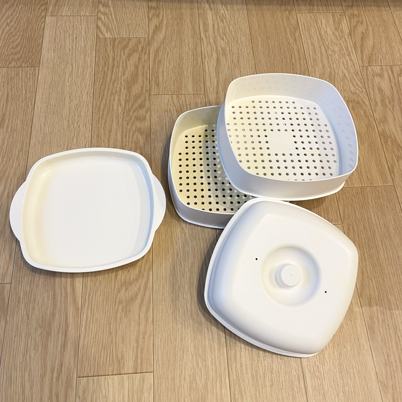 レンジでせいろ蒸し器