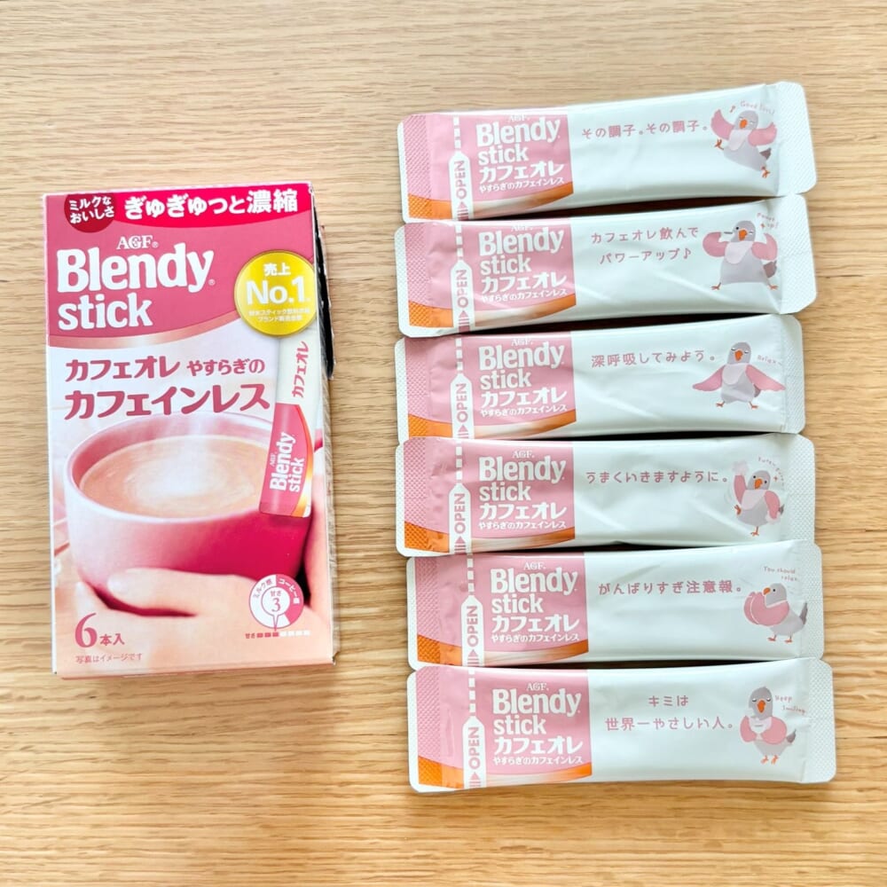 LEEパーティーのお土産　ブレンディスティック