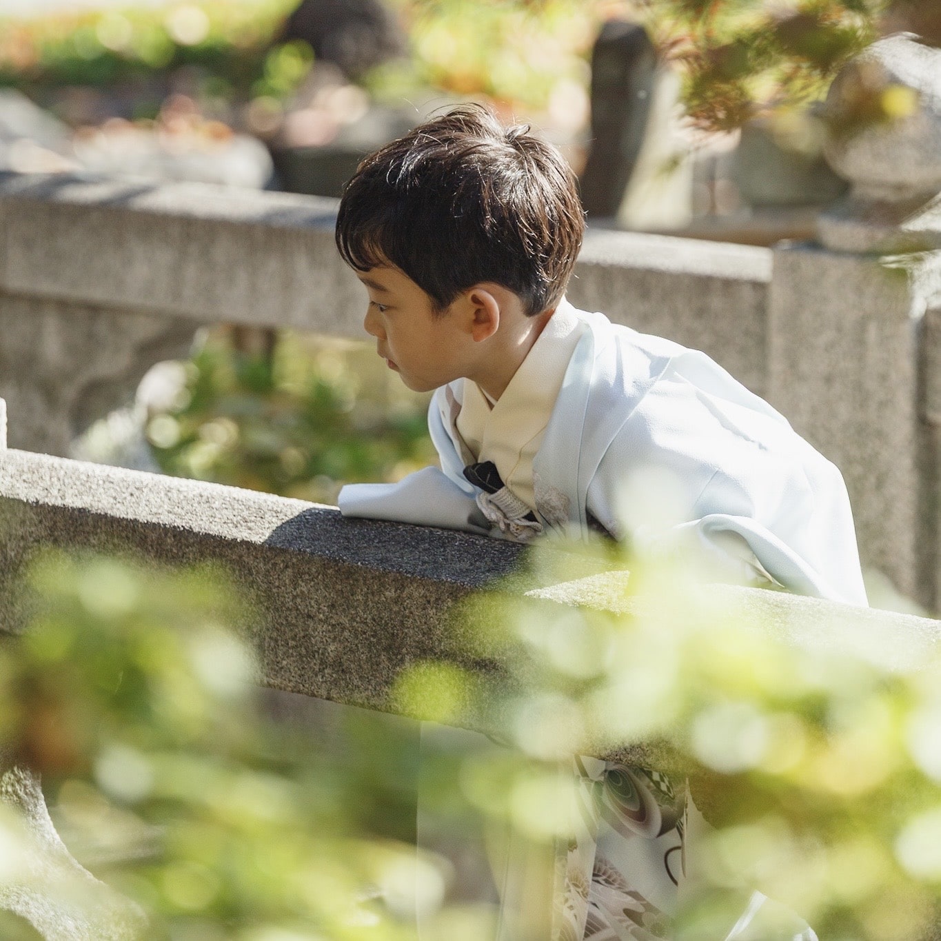 七五三の男の子