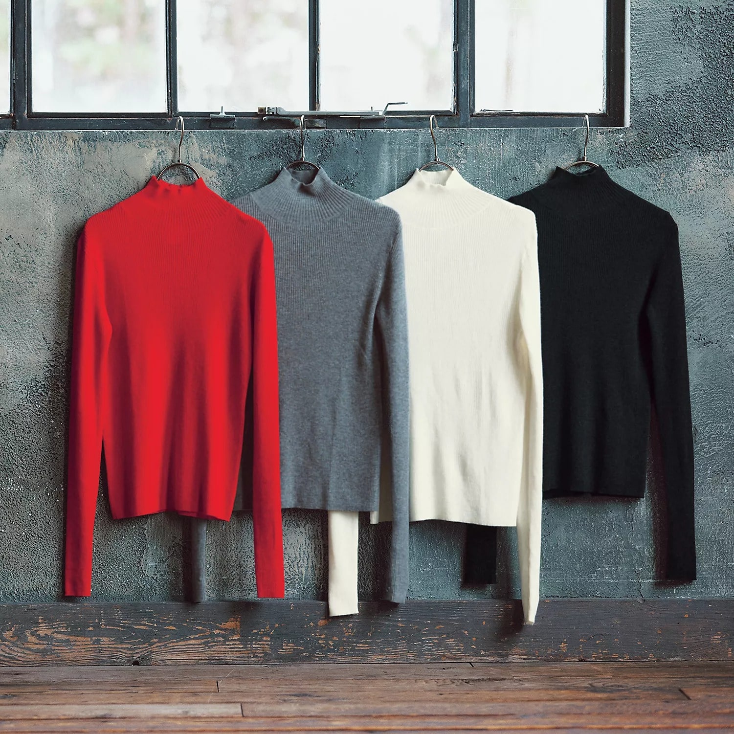 12closet
【石上美津江さんコラボ】【洗える】すっきり見えハイネックニット
¥13,200