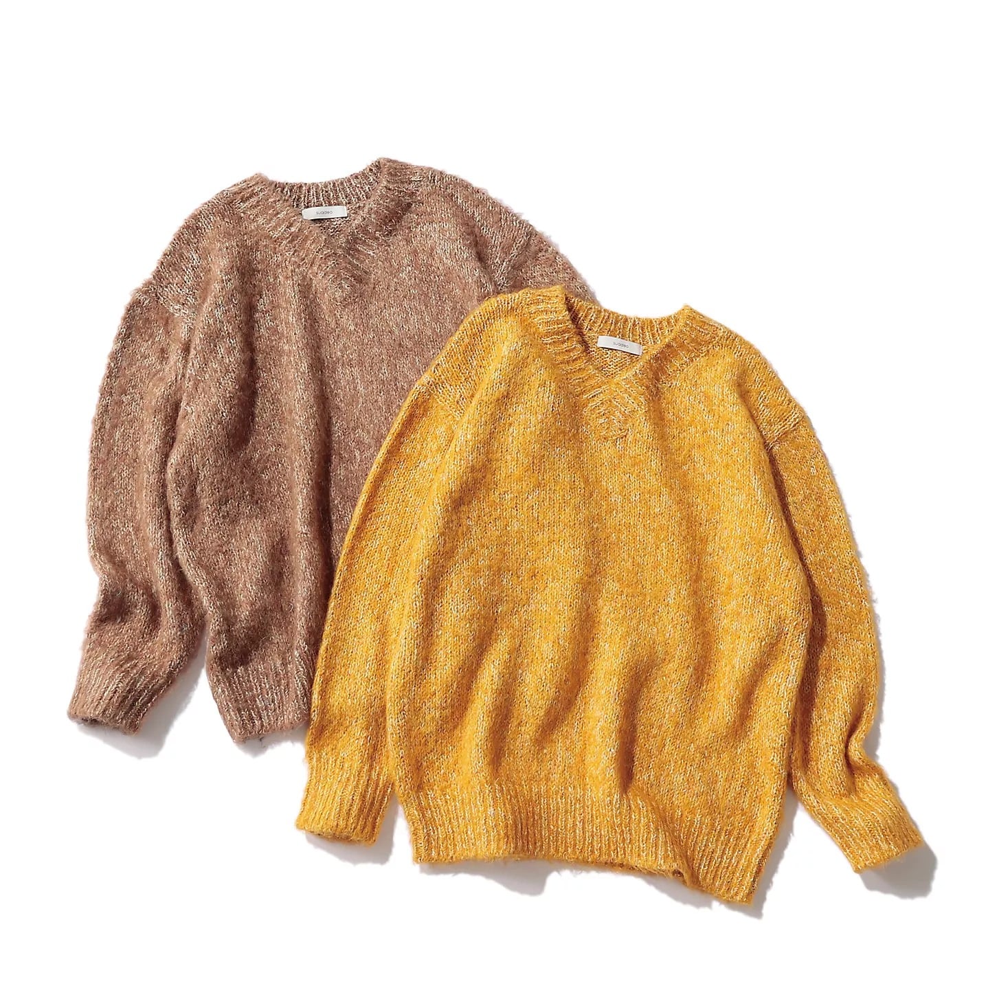 suadeo
ふわ軽カラーミックスニット
¥18,700