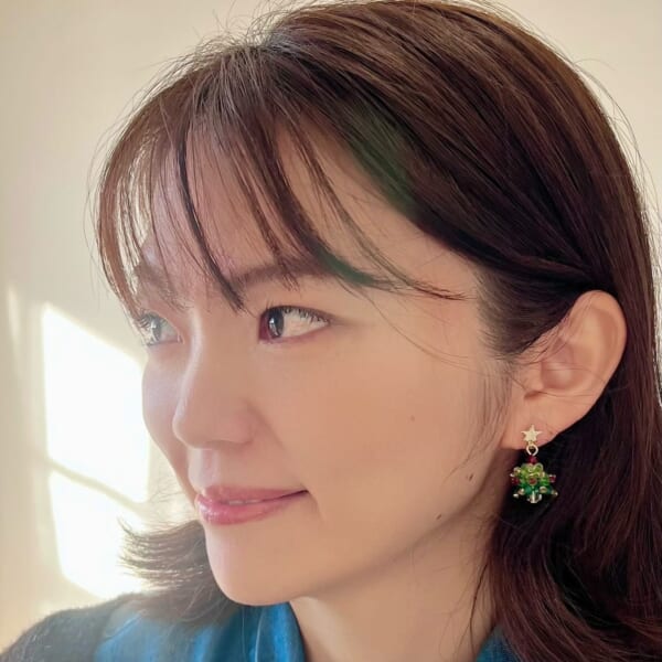 クリスマス イヤリング ピアス スリコ 3coins