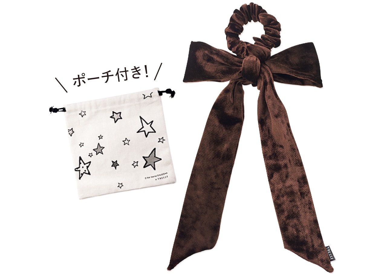 【LEE別注】ときめきトゥナイト「蘭世のリボン＆シュシュ」セット