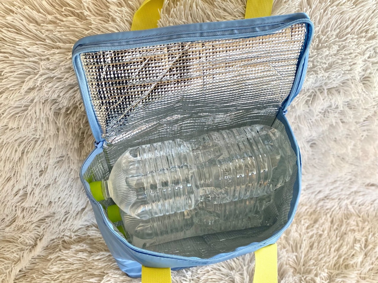 マクドナルド×フランフランコラボ福袋中身「ビッグな保温・保冷バッグ」マチ
