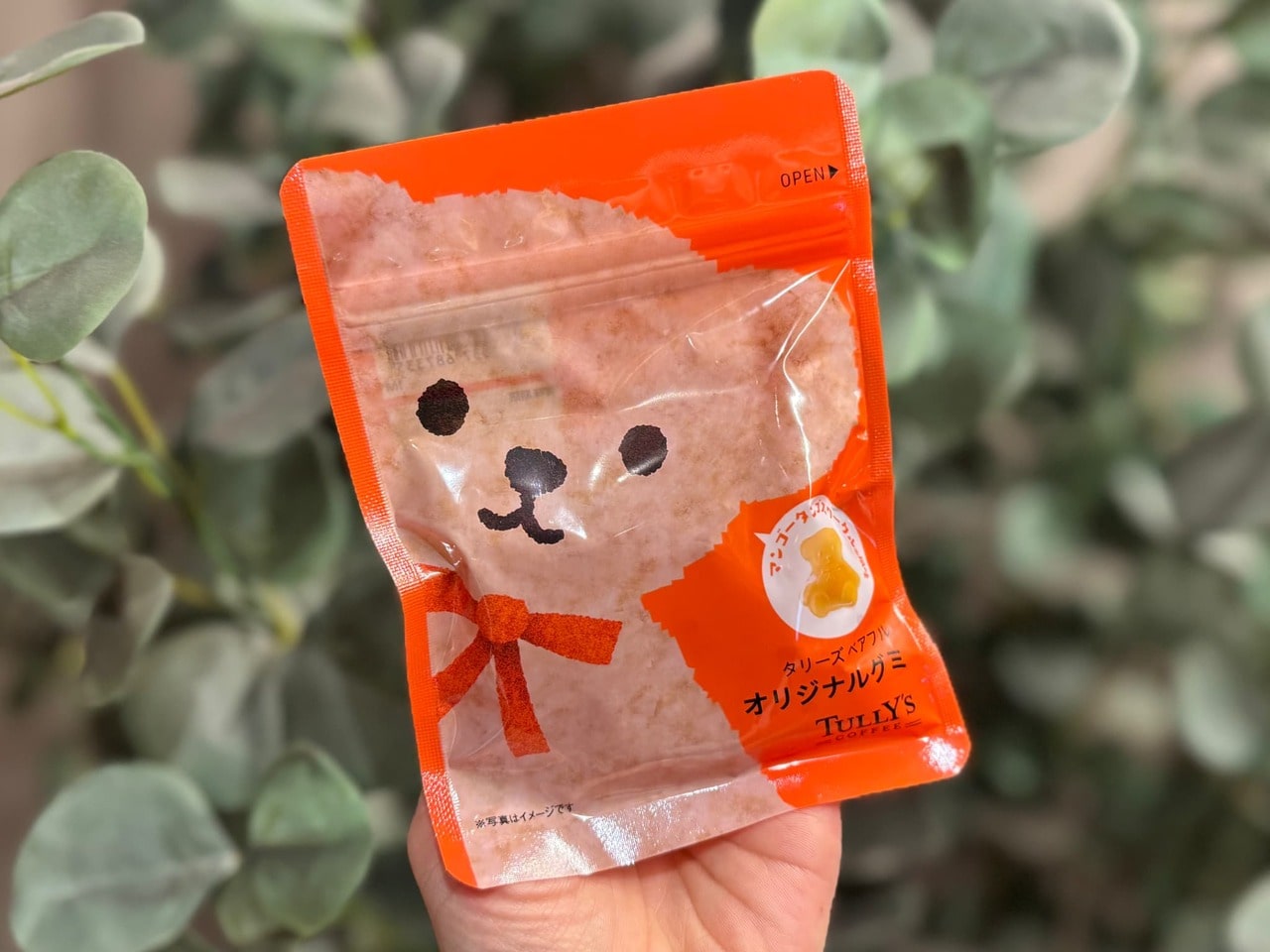 タリーズ福袋「2026 HAPPY BAG」5500円バッグの中身・ベアフル オリジナルグミ(マンゴータンゴスワークル®風味)