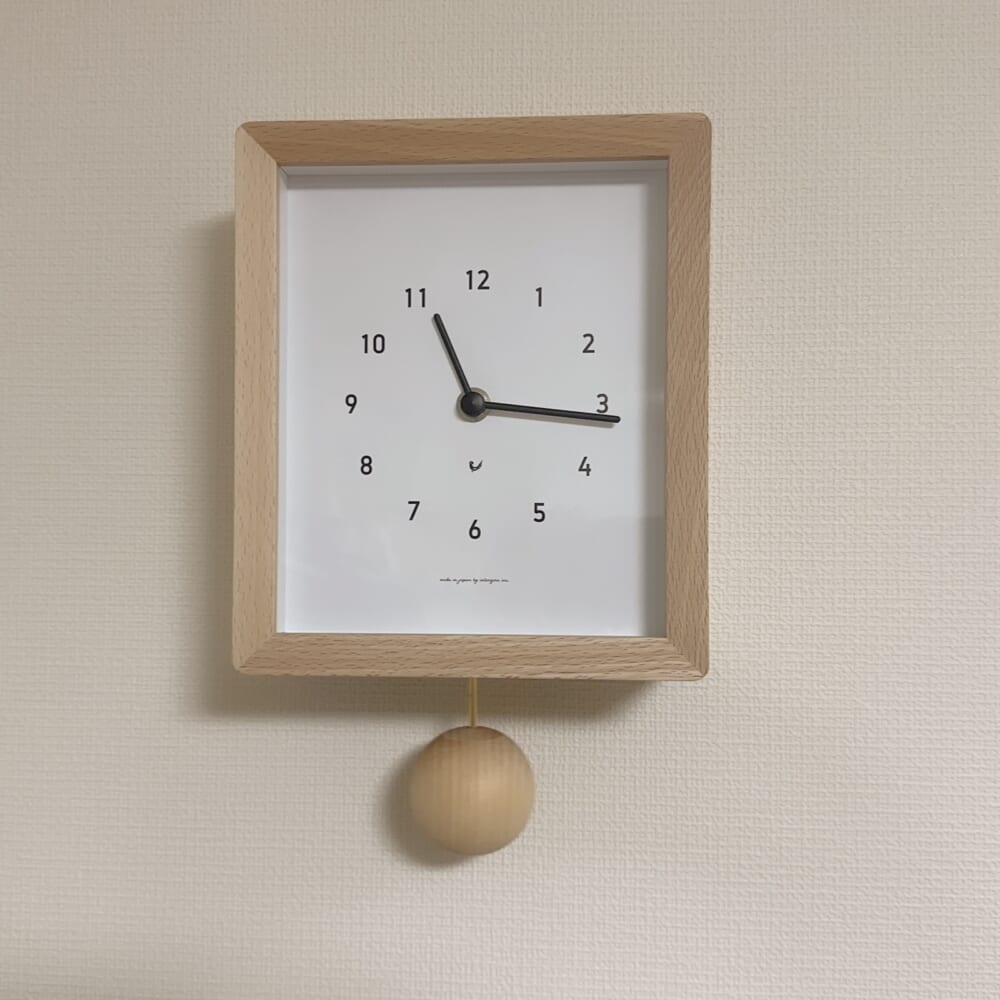 振り子時計　日本製