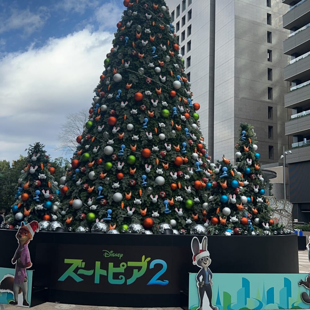 イルミネーション　ズートピア　日比谷