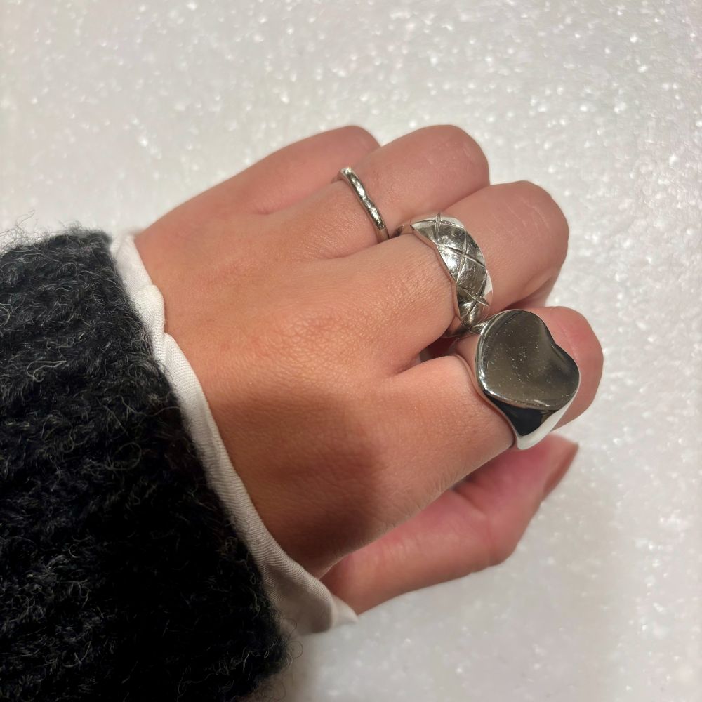 リング 重ね付け CHANEL