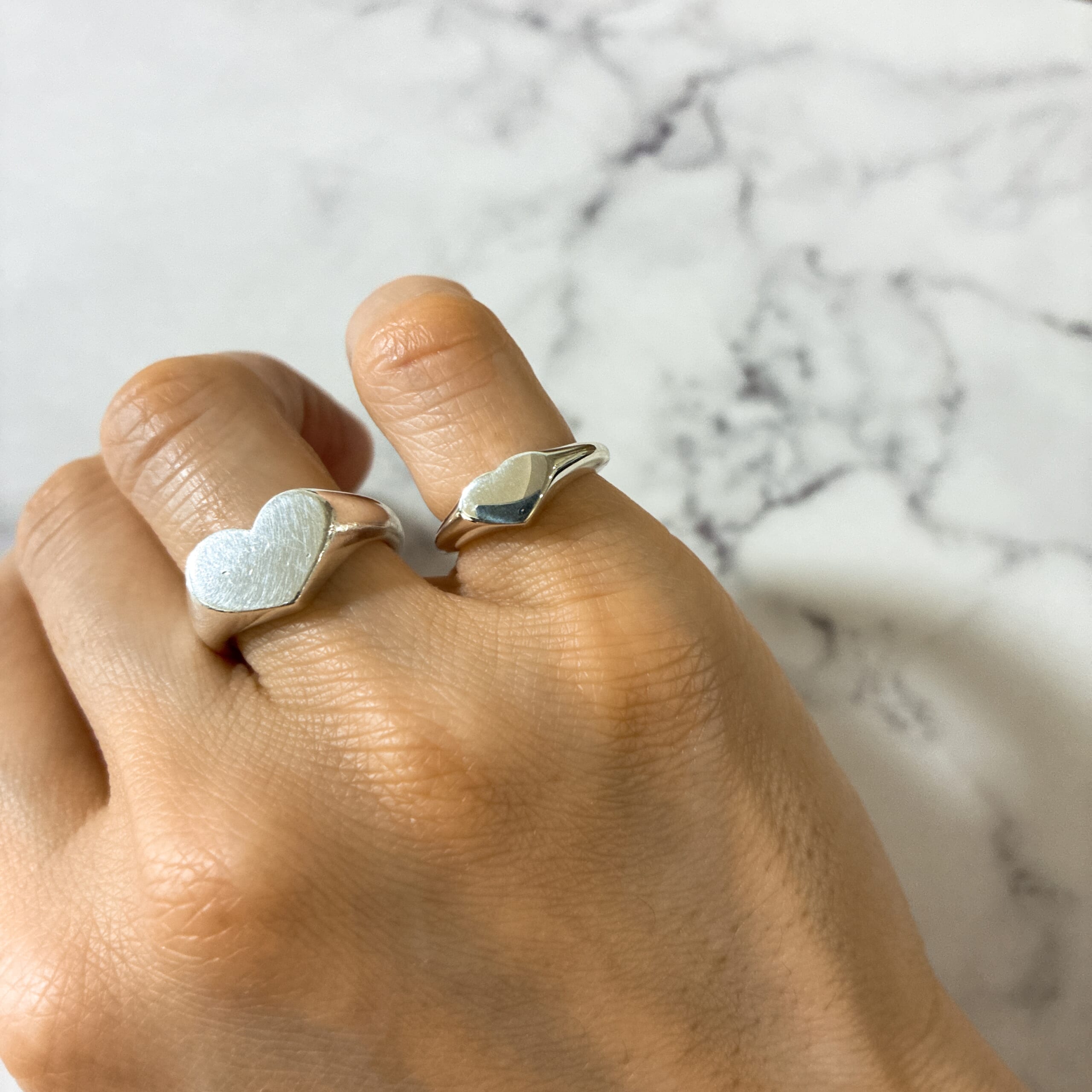 EMUN NOROSHI makuake クラウドファンディング シルバー950 ハート ピンキー リング