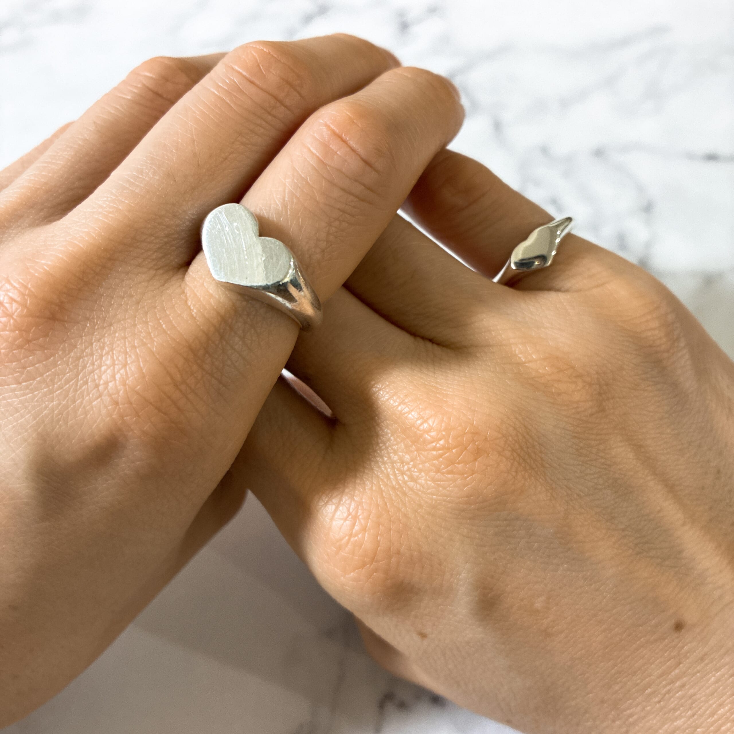 EMUN NOROSHI makuake クラウドファンディング シルバー950 ハート ピンキー リング