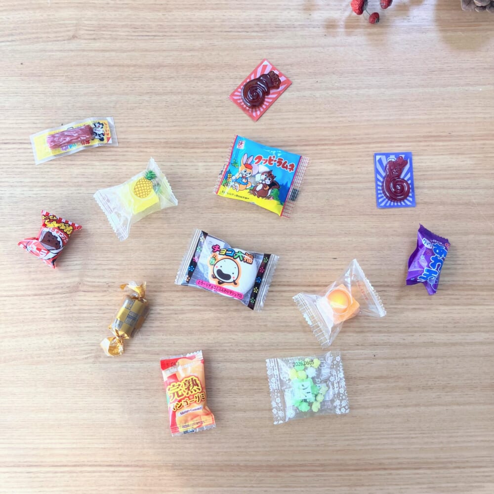 アドベントカレンダー　駄菓子