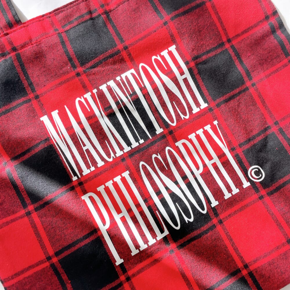 マッキントッシュフィロソフィー　大人のチェック柄BIGトート　LEE2026年1・2月号