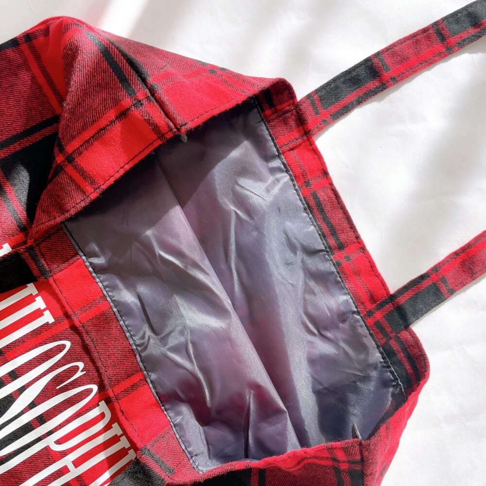 マッキントッシュフィロソフィー　大人のチェック柄BIGトート　LEE2026年1・2月号