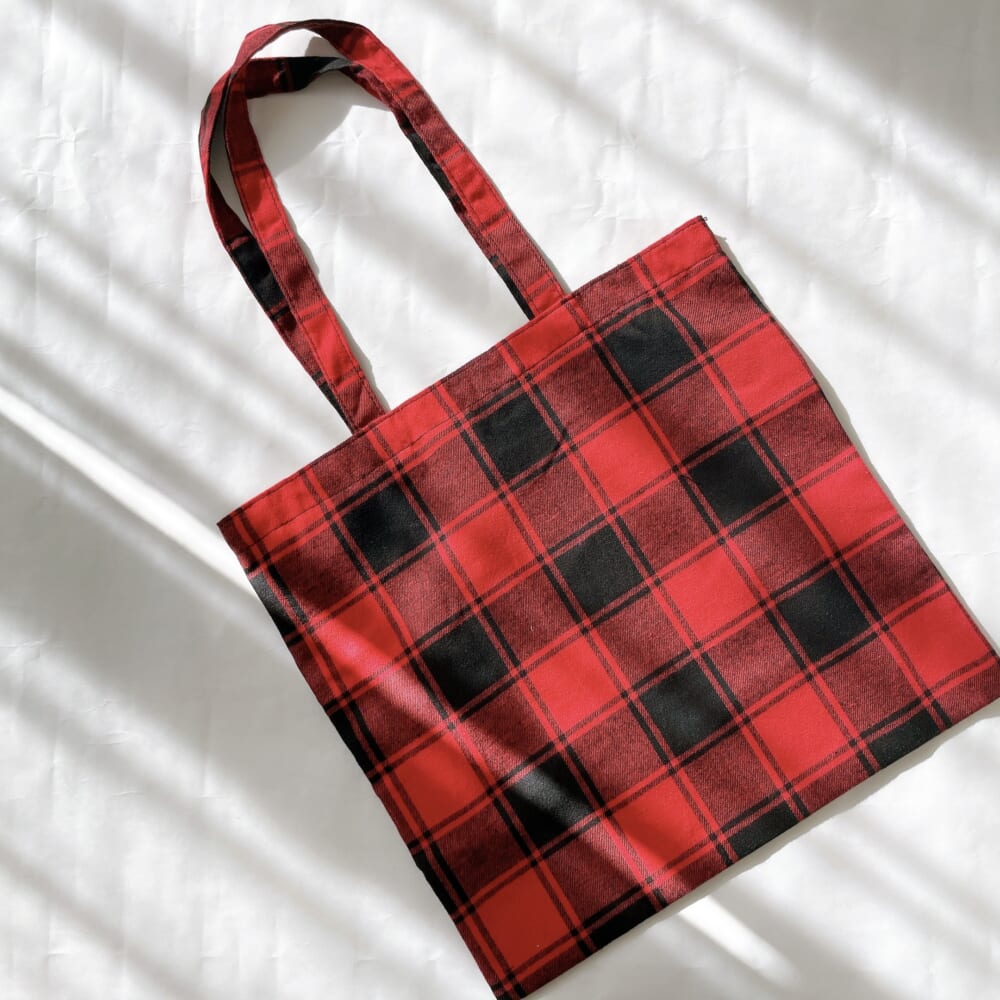 マッキントッシュフィロソフィー　大人のチェック柄BIGトート　LEE2026年1・2月号