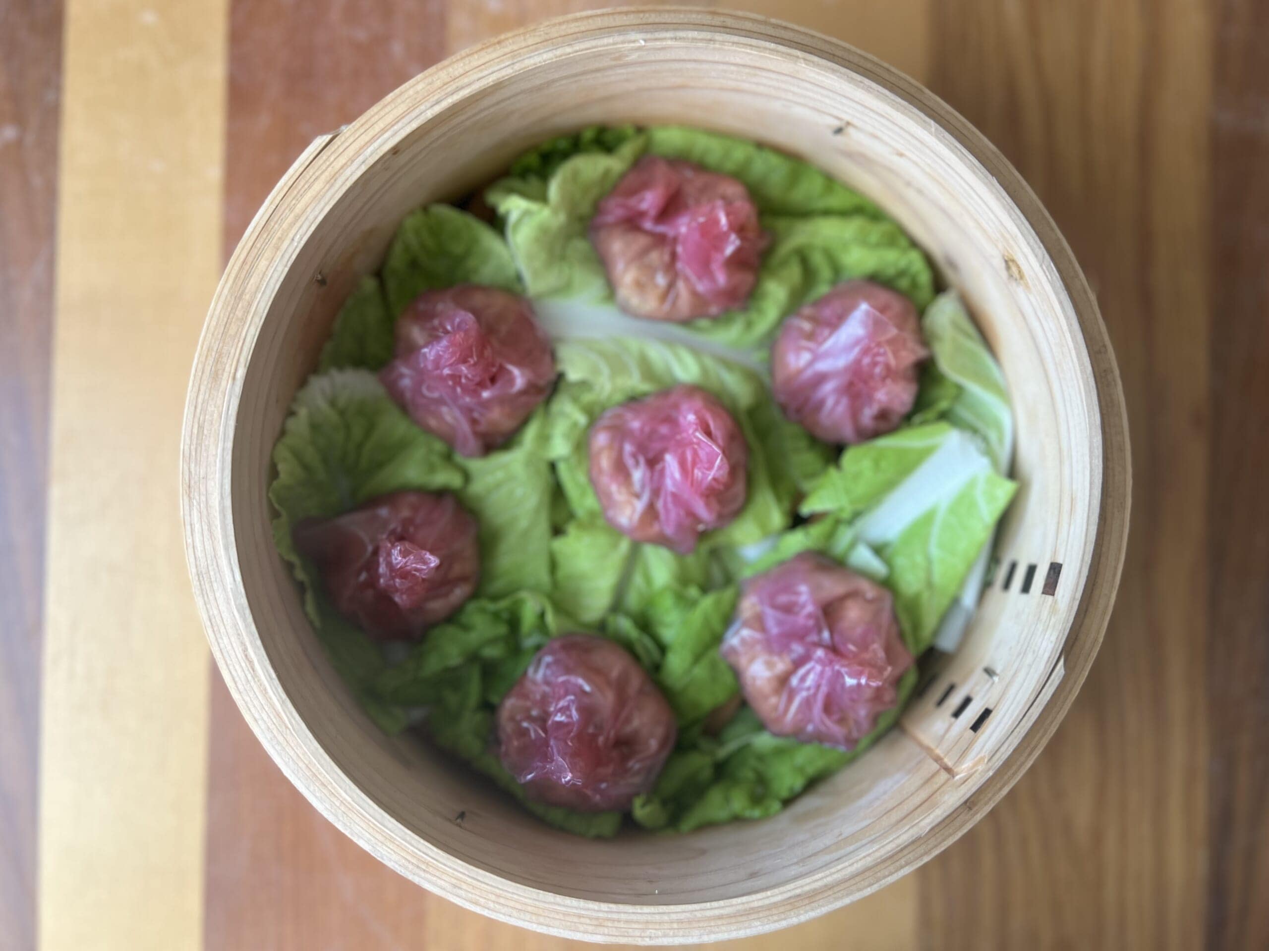 もちもち！ライスペーパーのエビ蒸し餃子/ TB icoco