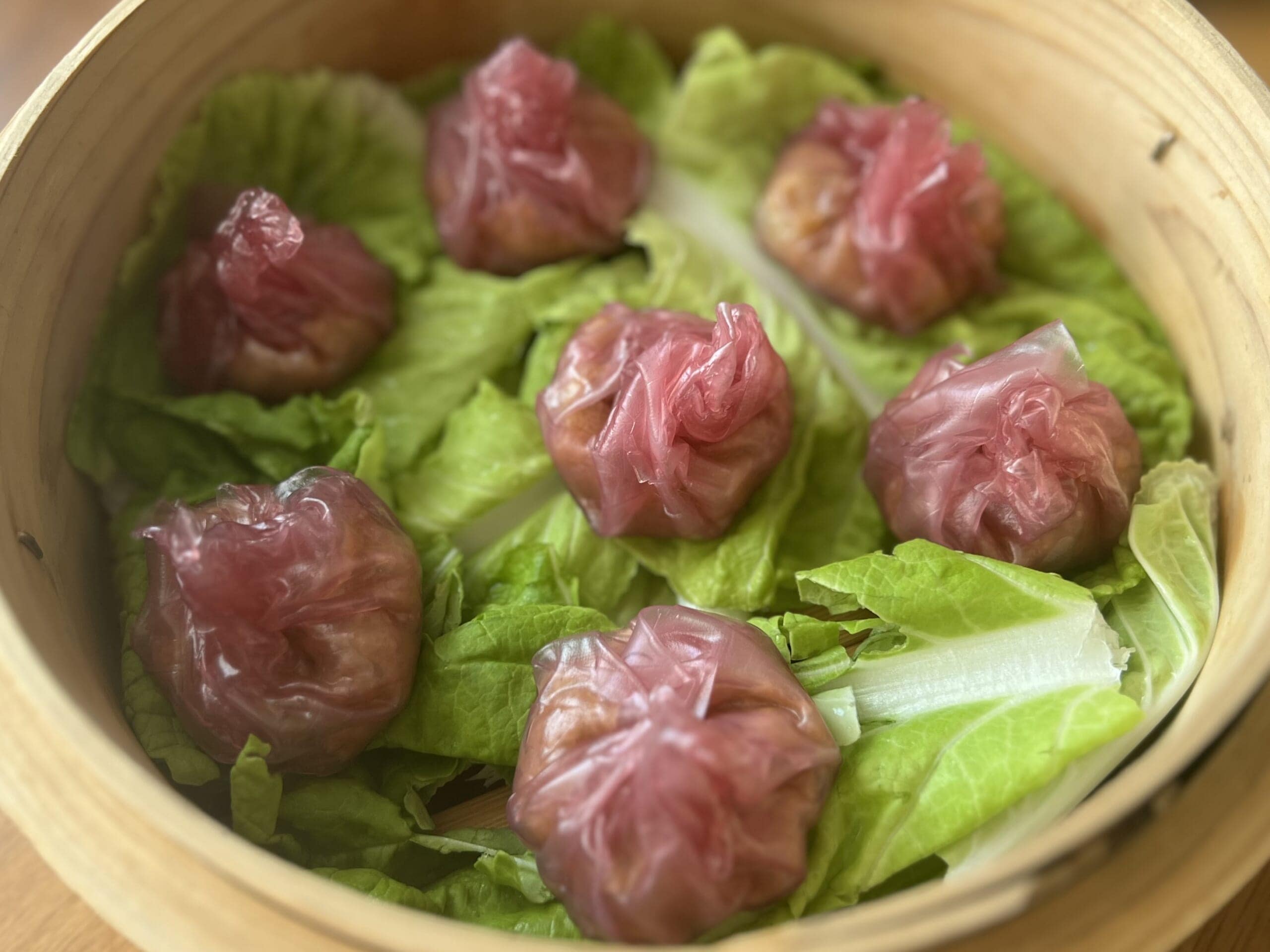 もちもち！ライスペーパーのエビ蒸し餃子/ TB icoco