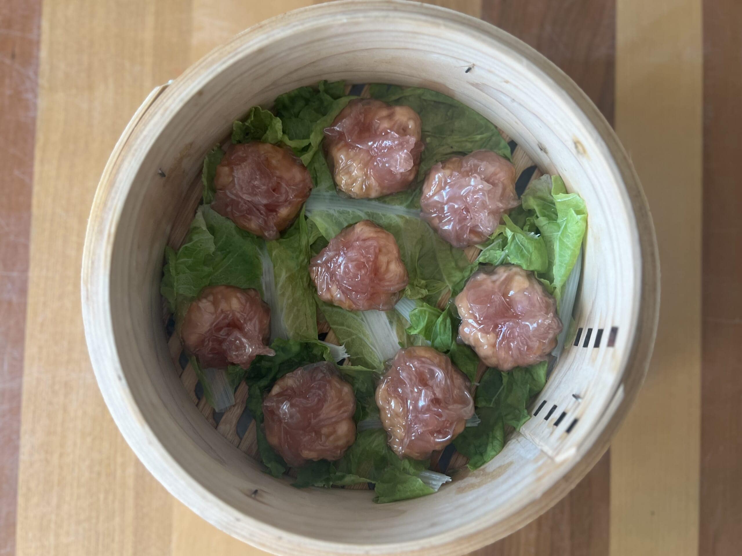 もちもち！ライスペーパーのエビ蒸し餃子/ TB icoco