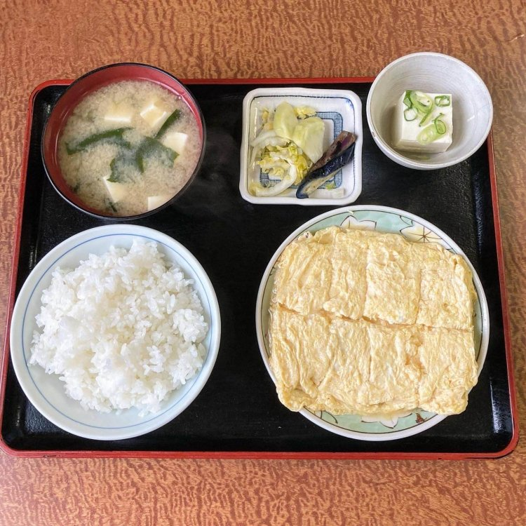 大阪「一富士食堂」だしまき定食