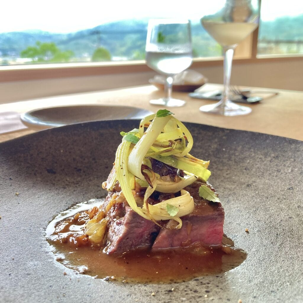 熊本「食卓mano」メイン料理（穀雨）