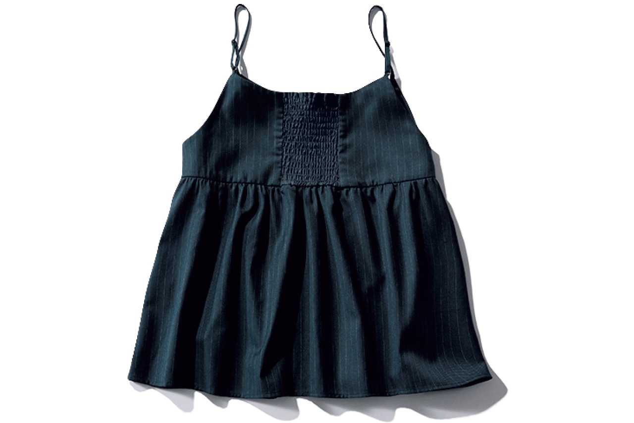 12closet(トゥエルブクローゼット)【洗える】前後2wayレイヤードキャミソール