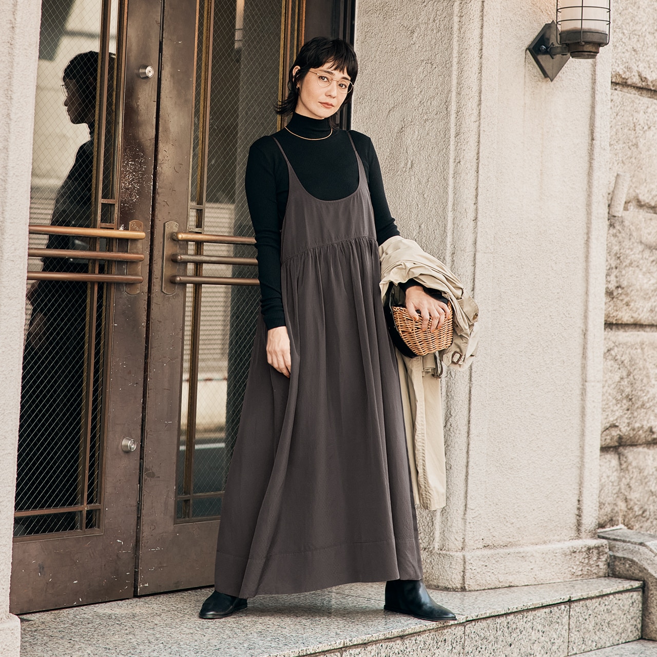 明日なに着る1202 モデル/竹下玲奈