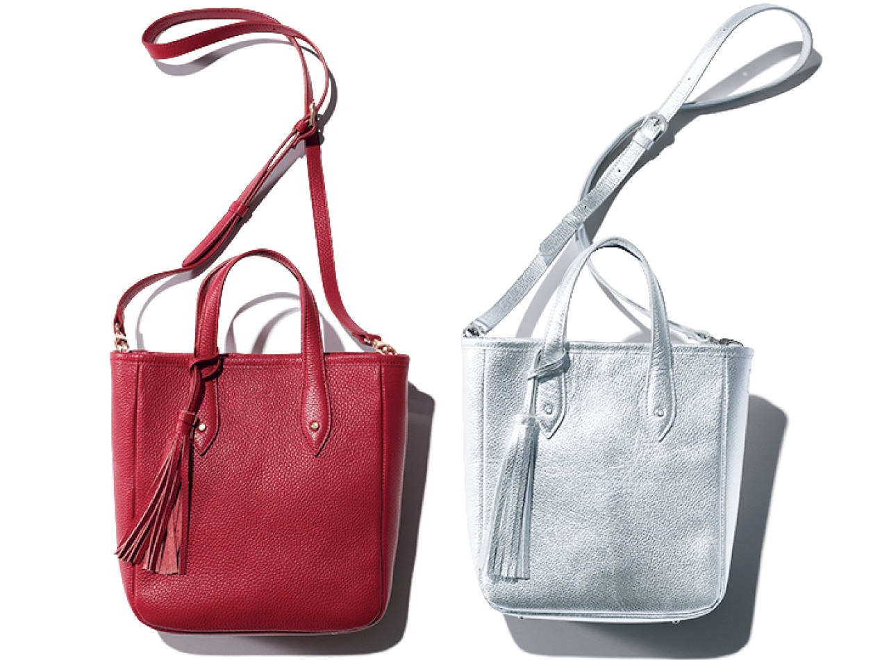 12closet(トゥエルブクローゼット)カジュアル派のためのフリンジ付き2WAYトート