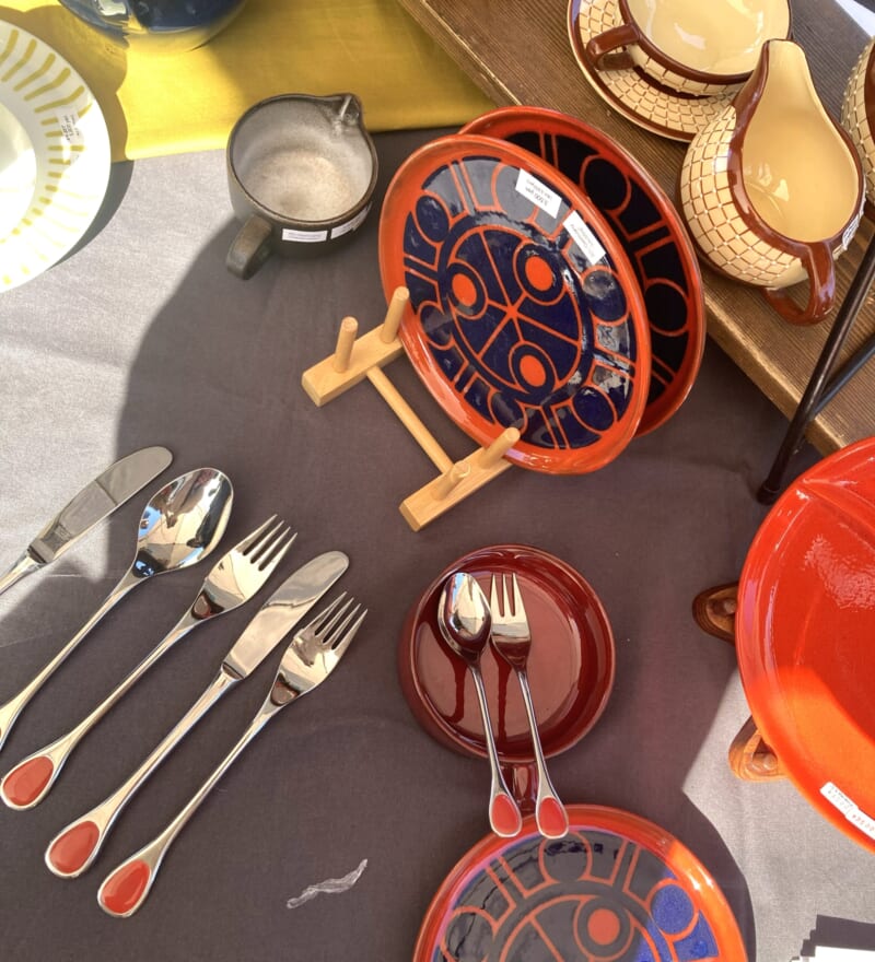 ドイツ食器　蚤の市