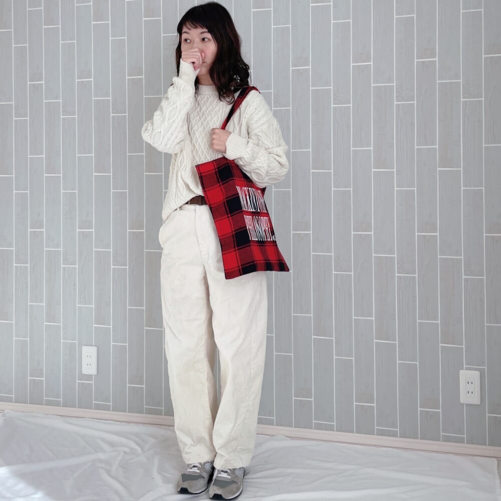 マッキントッシュフィロソフィー　大人のチェック柄BIGトート　LEE2026年1・2月号