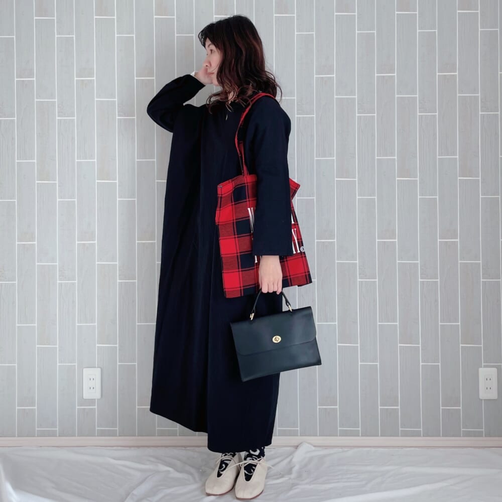 マッキントッシュフィロソフィー　大人のチェック柄BIGトート　LEE2026年1・2月号