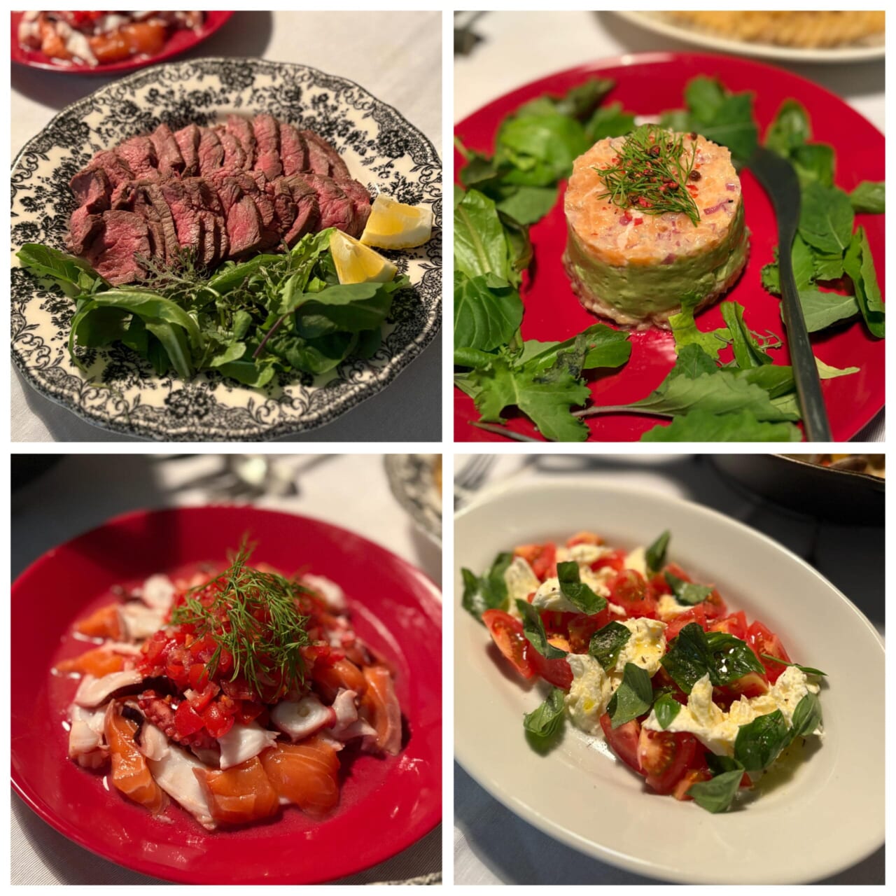 クリスマスメニュー　おうちごはん　おもてなし