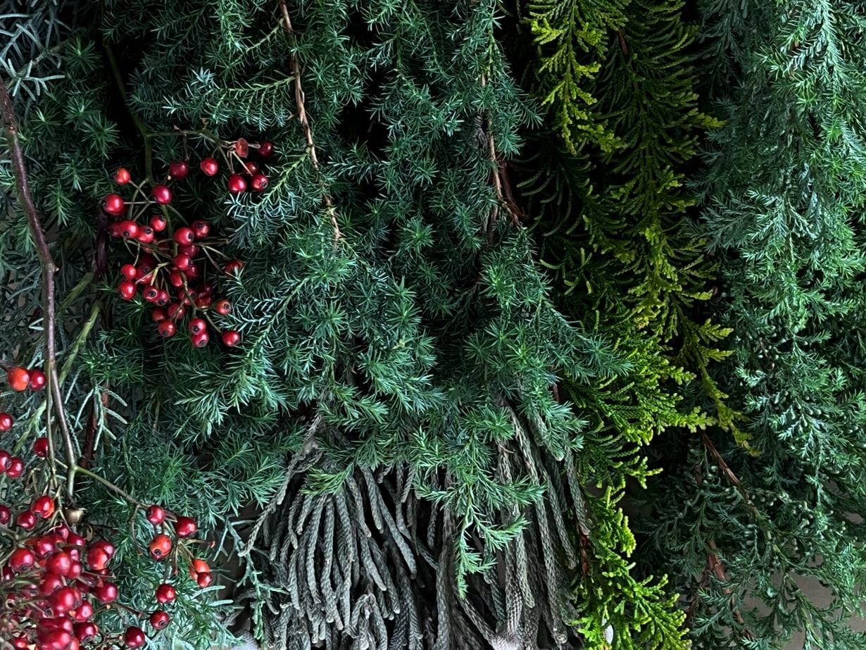 クリスマスリース作り