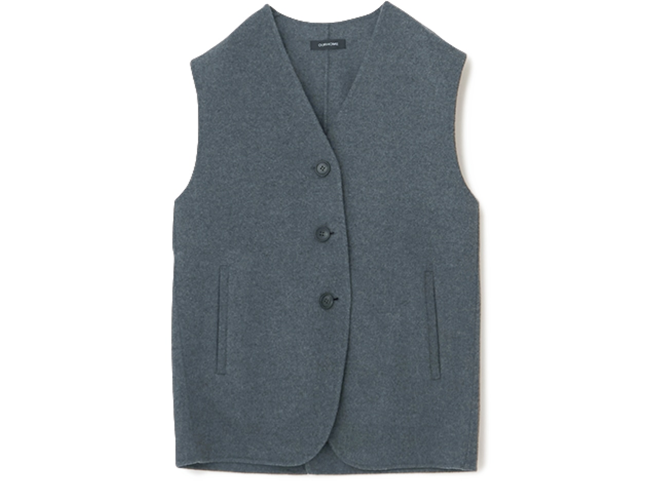 LEE限定 OURHOME（アワーホーム）上質素材のあったかウールベスト