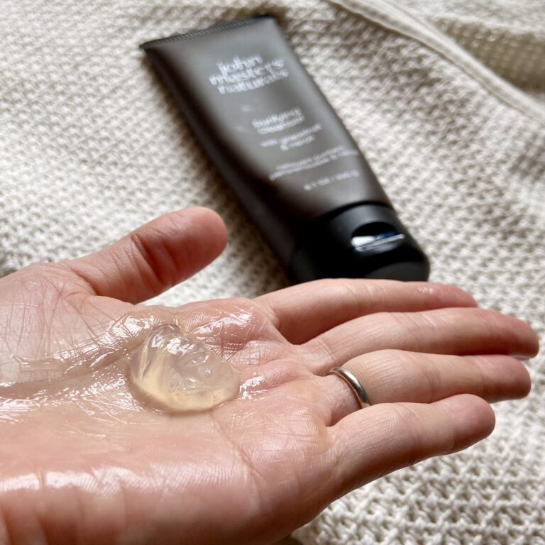 ジョンマスターオーガニック「G&Nピュリファイングクレンザー N」手に出したところ