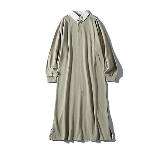 RIPLE CROWN 【石上美津江さん別注】【洗える】POLO ONE PIECE