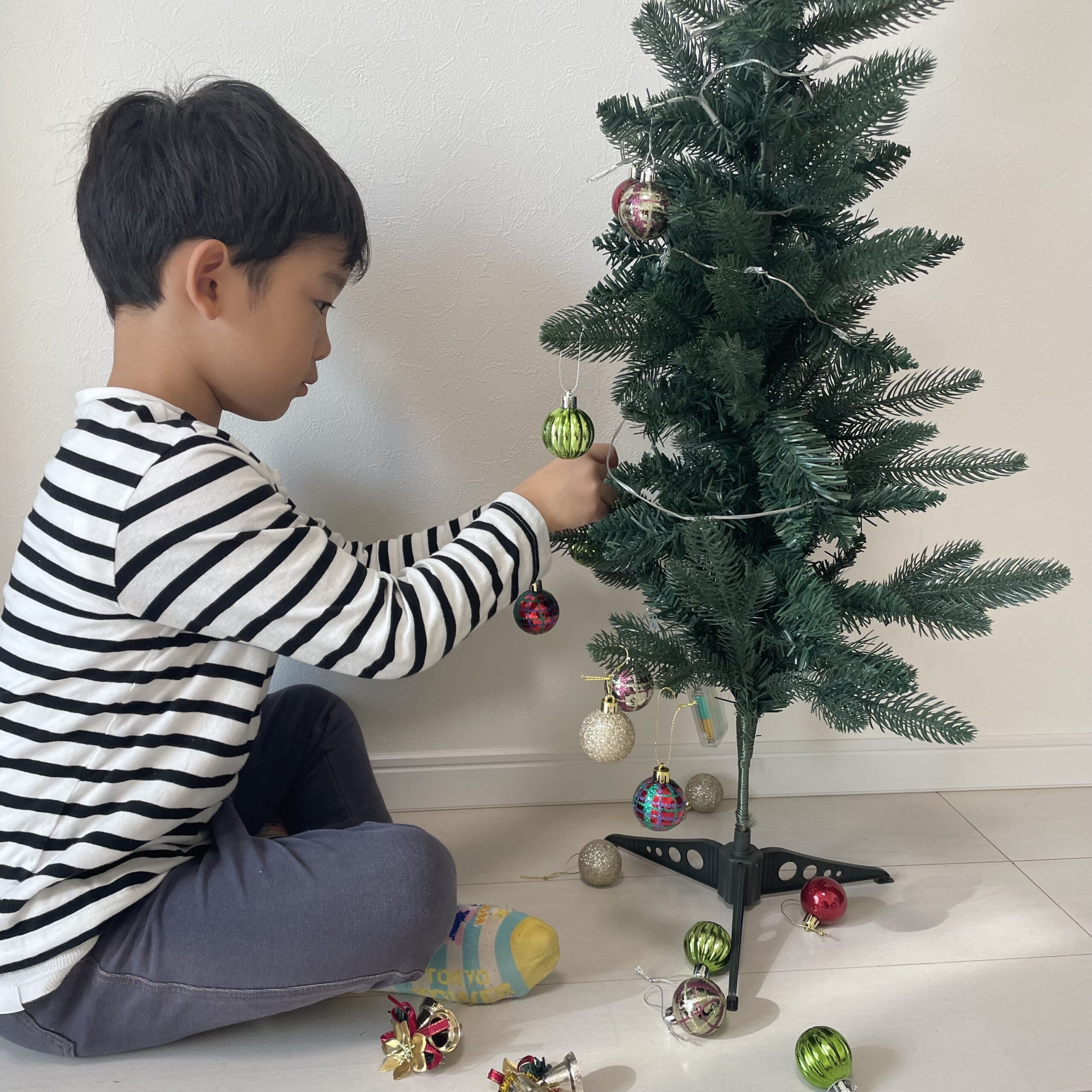 クリスマスツリー3　子ども