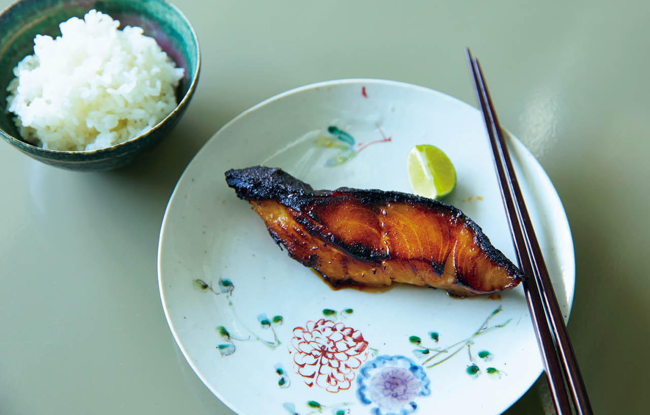 みそダレで銀ダラのみそ漬け