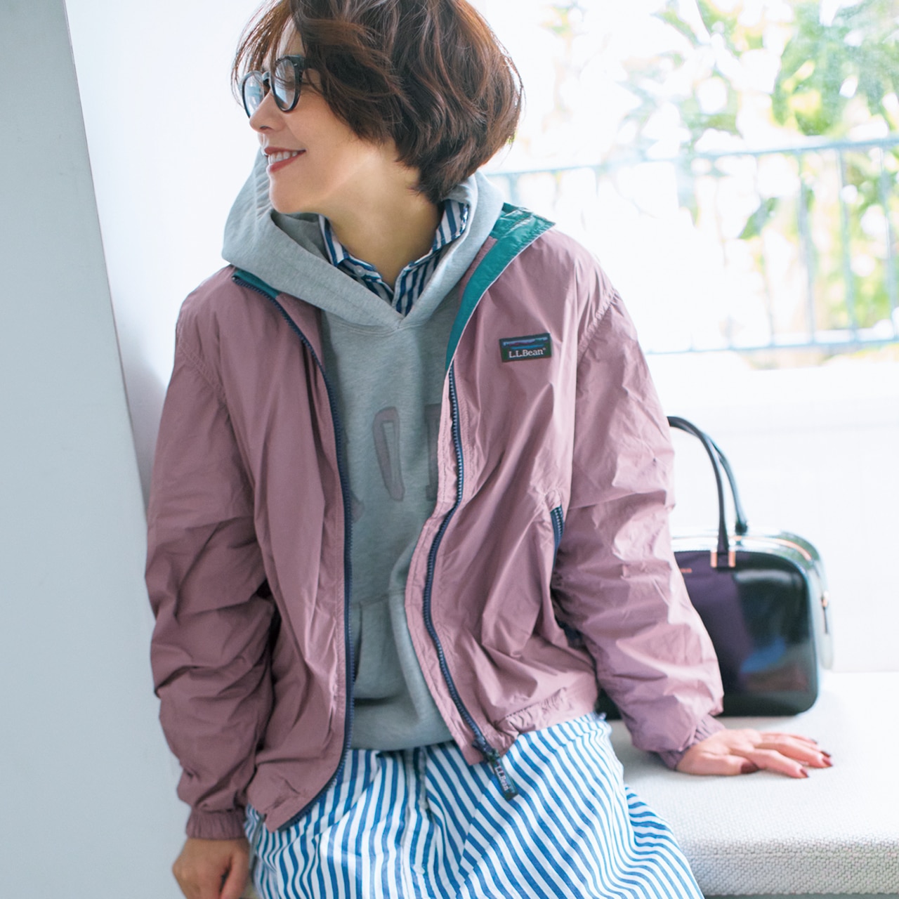 L.L.Bean(エル・エル・ビーン)【洗える】【撥水】【形状記憶】Roxbury Jacket