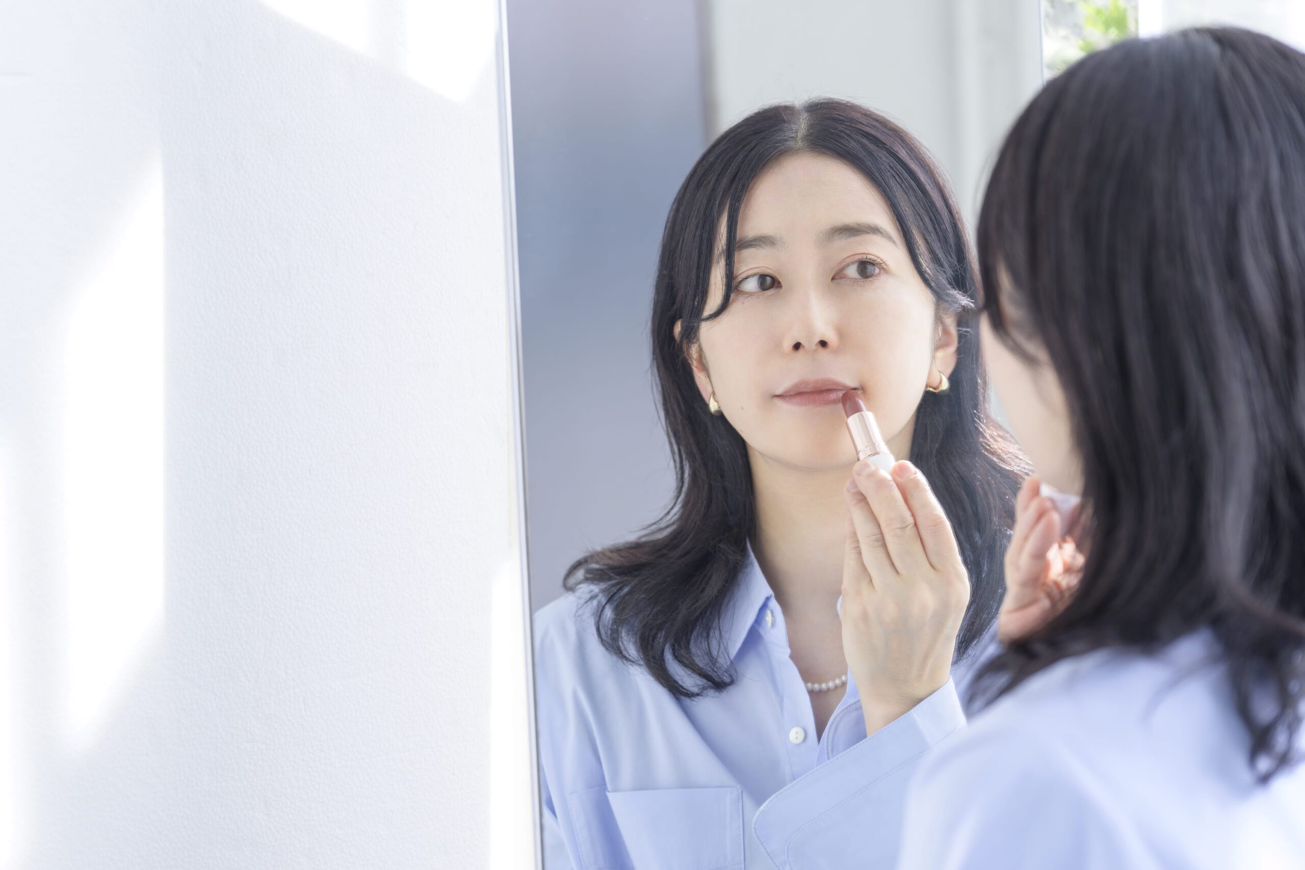 メディプラス ノイズカットリップパック お試し後メイク中カット