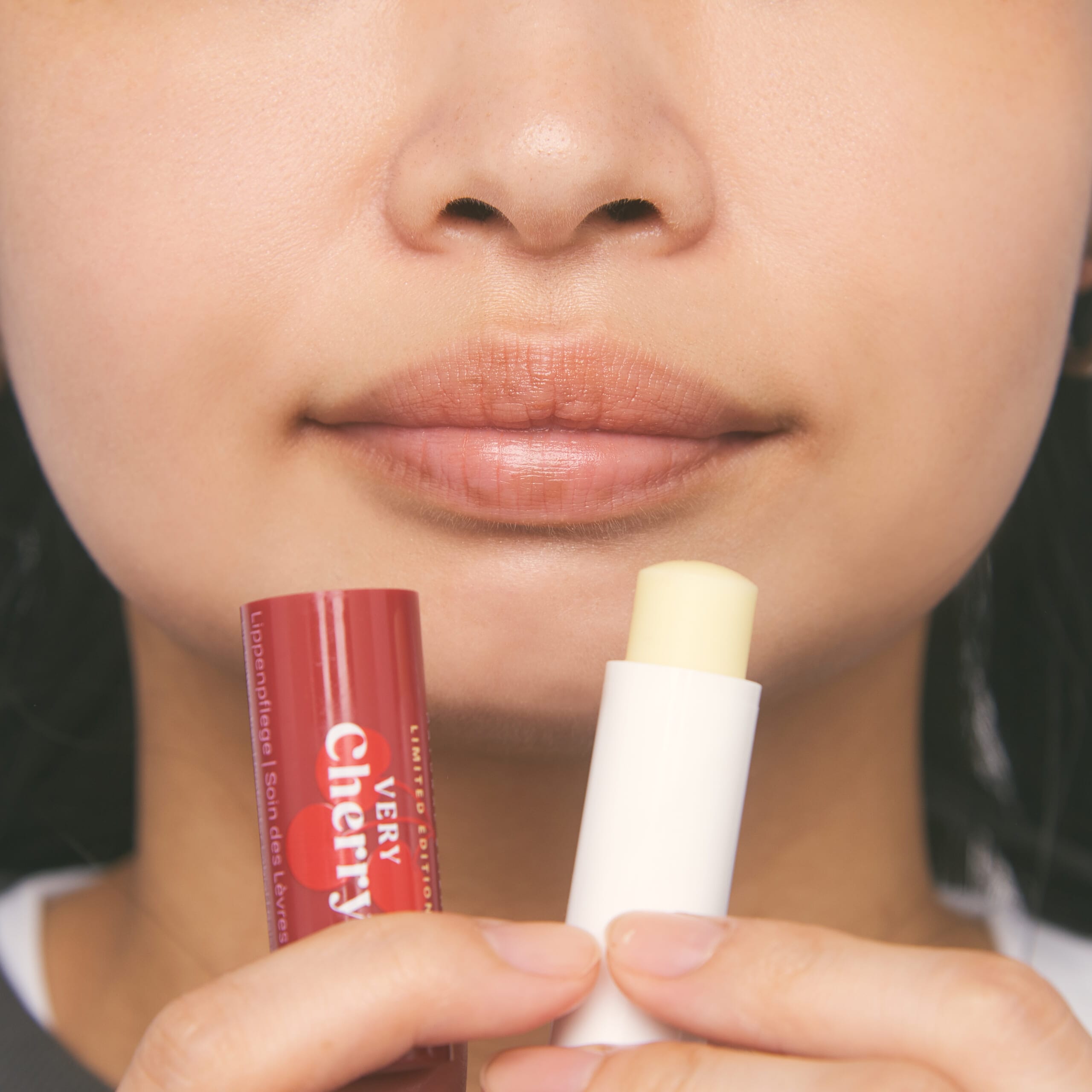 ベリーチェリー リップバームをお試し！