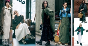 【ブーツ代わりのボリュームスニーカー6選】スカート＆ワンピコーデに！寒さ対策もおしゃれも同時に叶う