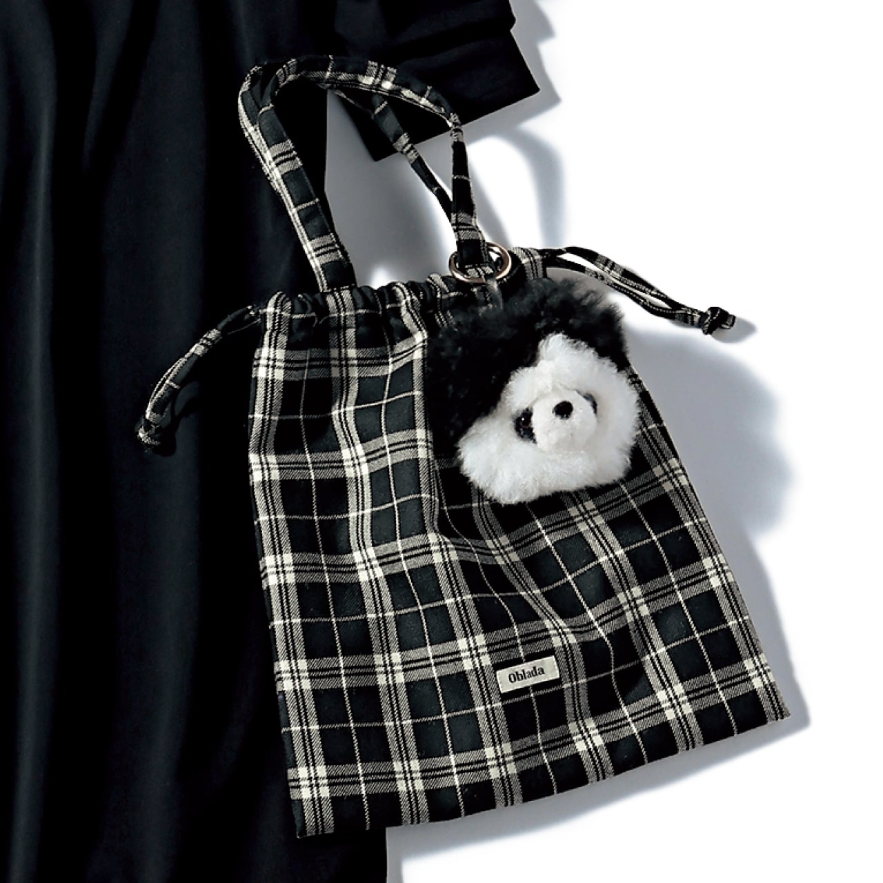 LEE限定 Oblada(オブラダ)【LEE別注】CHECK SACK TOTE