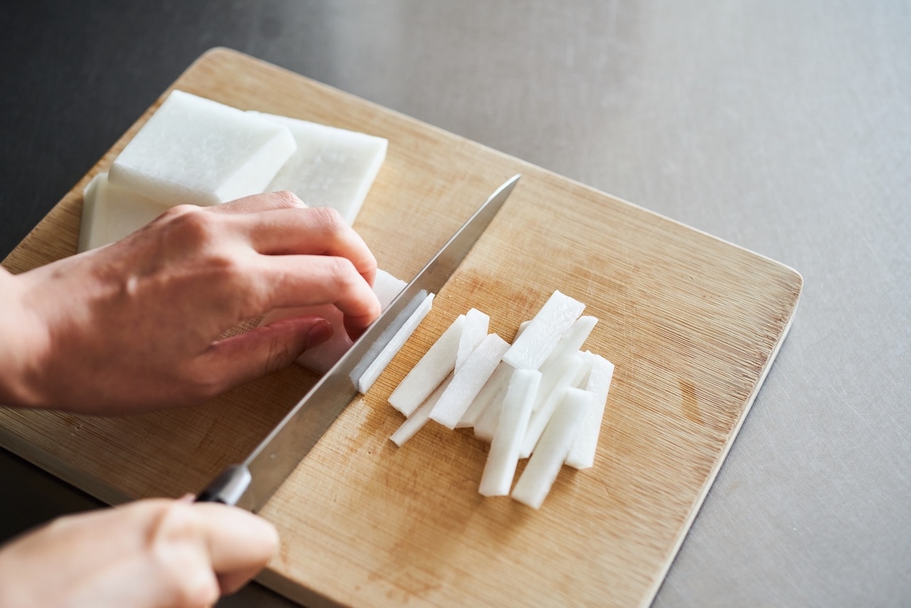 榎本美沙さん　大根と梅の腸活スープ