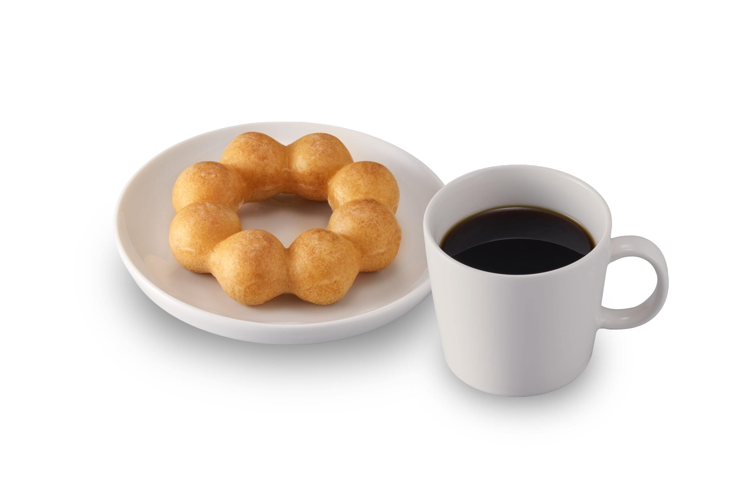 ポン・デ・リングとコーヒー