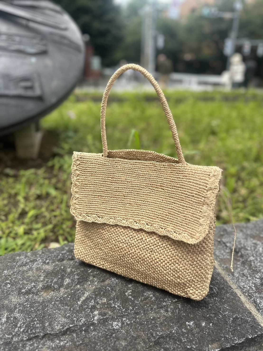 スタイリスト徳永千夏さんのベストバイ2025　買ってよかったベスト３　メイドインマダ　かごバッグ