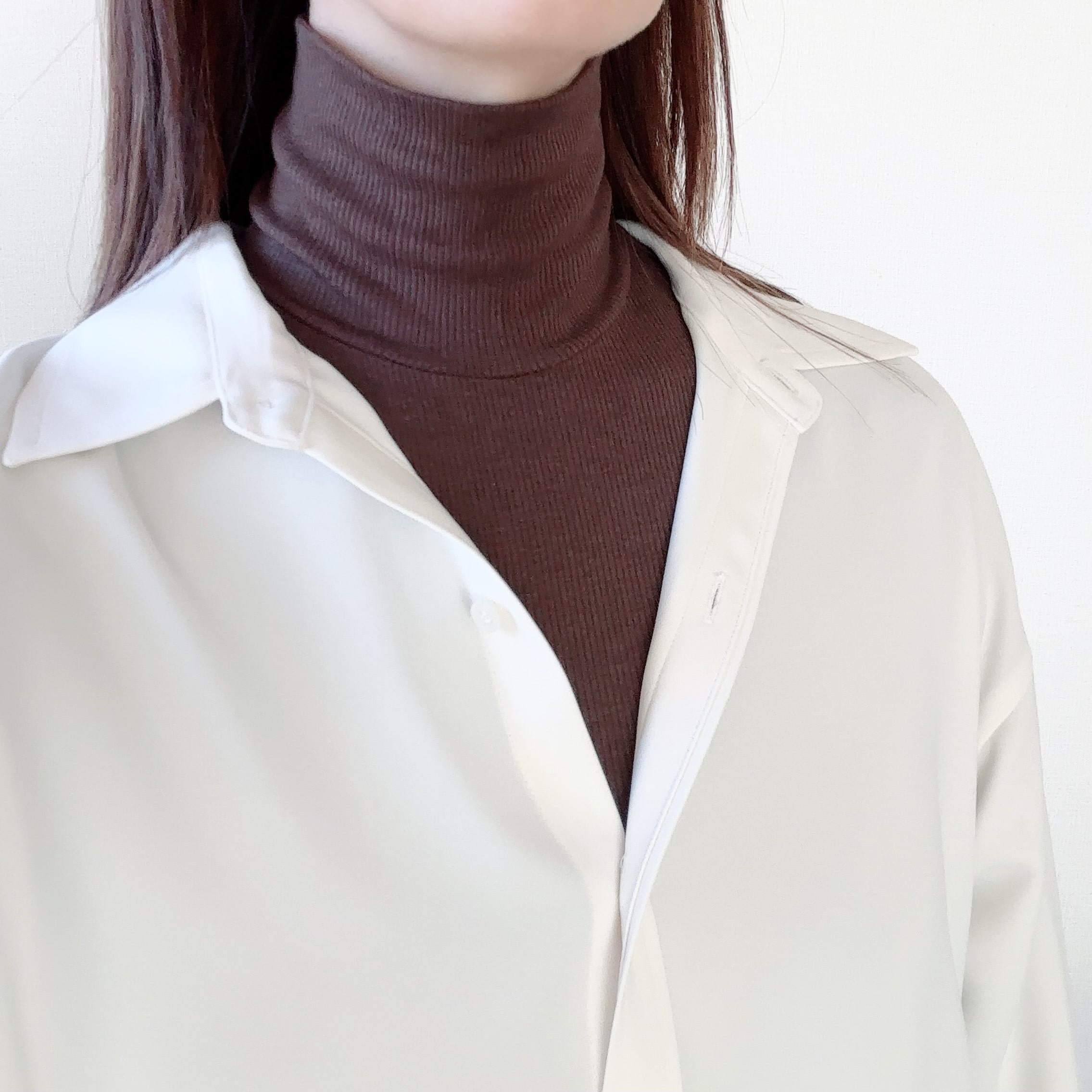 GU ウォームリブタートルネック