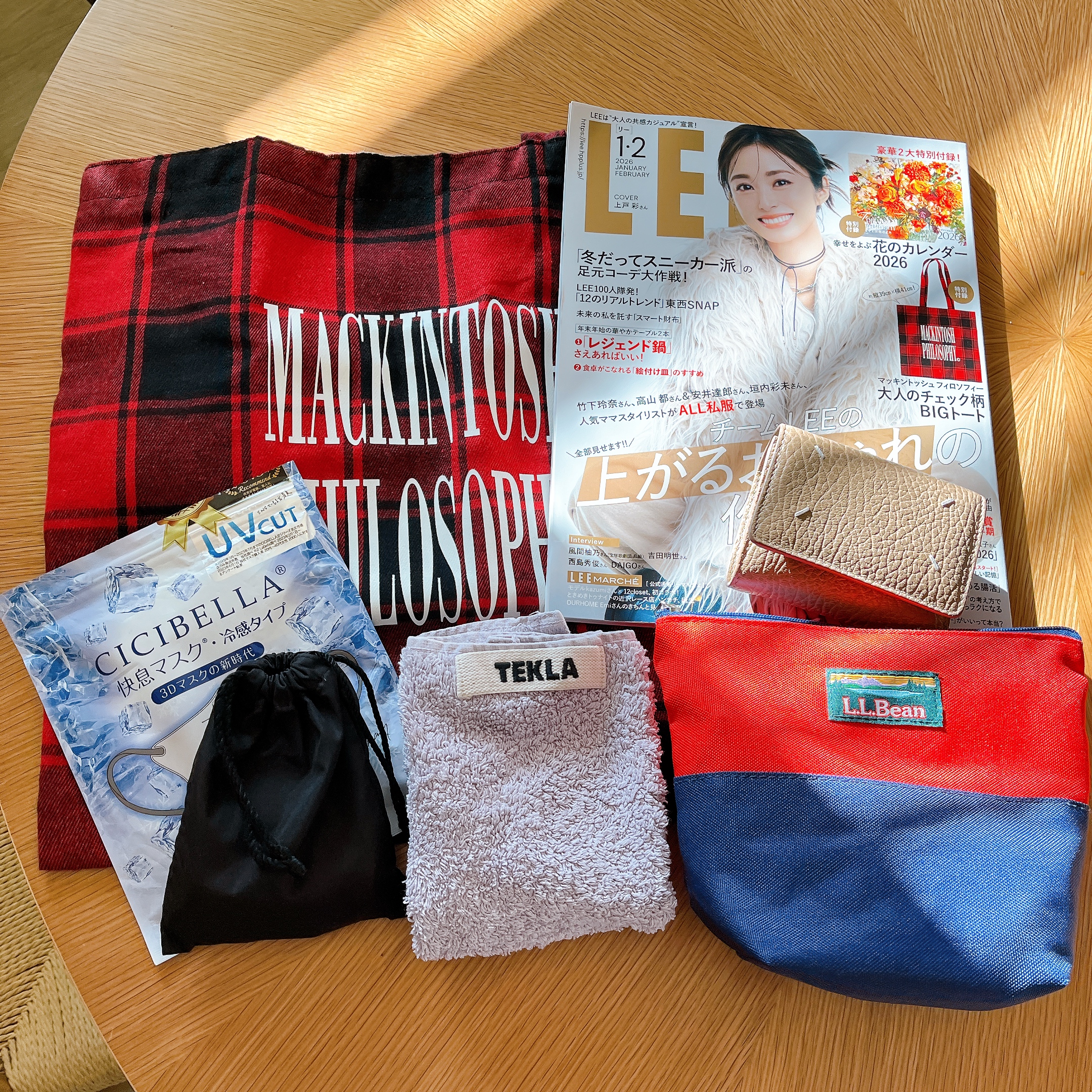 「マッキントッシュ フィロソフィー 大人のチェック柄BIGトート」