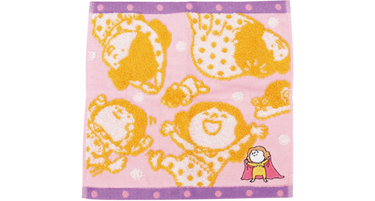 なつみはなんにでもなれる タオル￥880／親子の時間研究所